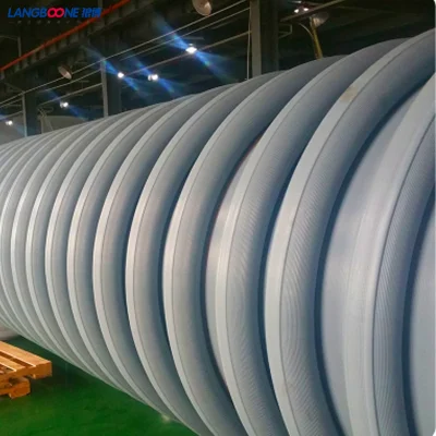  Tubo di avvolgimento rotante in HDPE di grande diametro Krah PIP per rifiuti Drenaggio dell&prime;acqua