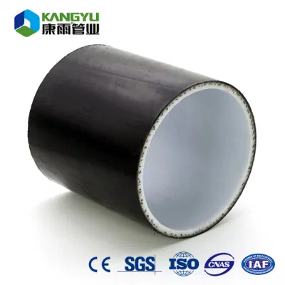 Tubo in HDPE Cina fornitura Pn25 filo telaio scheletro PE composito Tubo in plastica con rete in acciaio