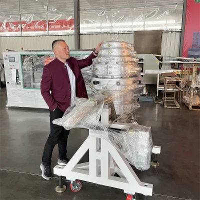 Tubo flessibile ondulato tubo in HDPE tubo estruso linea