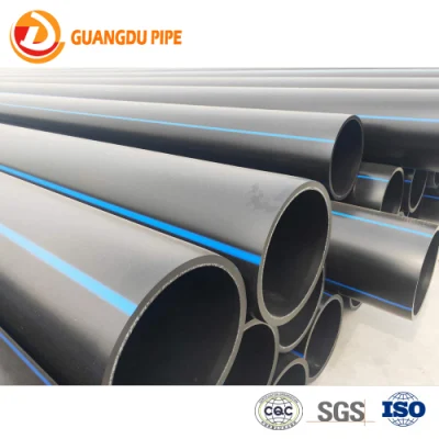  SDR11 SDR13.6 SDR17 DN710 DN1200 mm tubo in HDPE acqua di plastica Tubi che costruendo il tubo