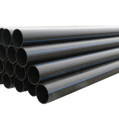 HDPE PE100 tubo per acqua in polietilene ad alta densità SDR26/SDR21/SDR17/SDR13.6/SDR11 dimensioni Tubo in PE con diametro di 1200 mm DE20-1200 tubo di raccordo in HDPE