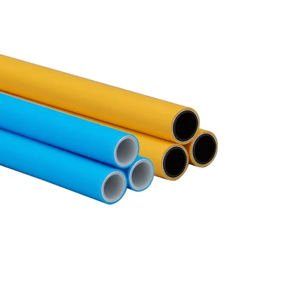 Tubo in alluminio composito in polietilene a pressione flessibile geotermico a 5 strati