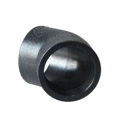 Raccordi per tubi professionali PE100 in HDPE, connettore femmina a gomito a 45 gradi Raccordi