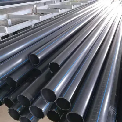 Tubo in HDPE di grande diametro 200 mm tubo di irrigazione per alimentazione acqua in PE