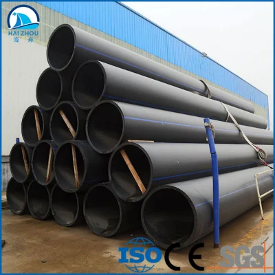  HDPE tubo di alimentazione acqua nero tubo di rubinetto acqua potabile Tubo