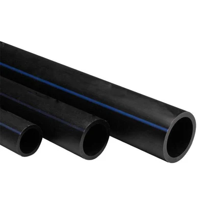 Tubo di alimentazione acqua PE100 in HDPE nero acqua in polietilene ad alta densità Tubi