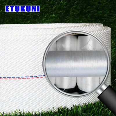 Produttore Diameter40 Bianco e nero Lay per acqua in HDPE leggero Tubo piatto per irrigazione da giardino
