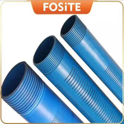  Tubo in PVC forato tubo a taglio tubo in PVC per raccolta acqua piovana