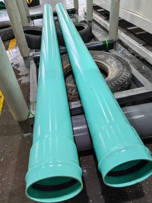D-3034 F-679 4-7/8&quot; 6&quot; presa campanaria SDR26/PS115 Diamond Sewer in PVC Tubo