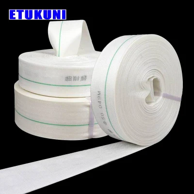 Produttore Diameter40 Bianco e nero Lay per acqua in HDPE leggero Tubo piatto per irrigazione da giardino