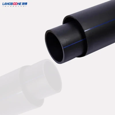  Certificato CE 20 MPa SDR9 PE100 HDPE tubo di alimentazione acqua 630 mm Tubo in polietilene