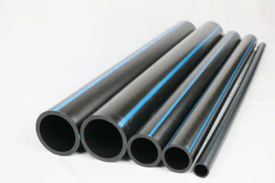 Tubi in polietilene HDPE 160mm 180 mm 200mm 225mm 250mm Nero Tubo PE100 SDR 17 per alimentazione acqua