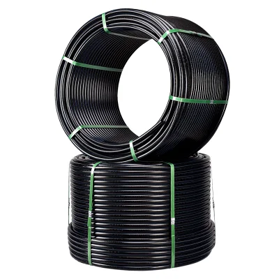Tubo in HDPE personalizzato colore nero filo in acciaio in PE rinforzato con maglia Tubo composito