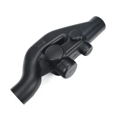 Raccordi per tubi in HDPE Trap Sifonic per drenaggio tetto con pulizia Tramoggia a T ovente PN6 SDR21