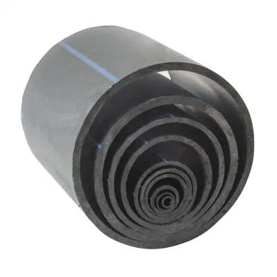 Tubo in HDPE 315mm SDR17 Listino prezzi tubo in PE Sudafrica Per alimentazione acqua