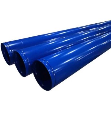  Vendita a caldo all&prime;esterno in PE all&prime;interno di acciaio composito rivestito in plastica blu Tubo per tubo anticorrosione tubo per alimentazione acqua
