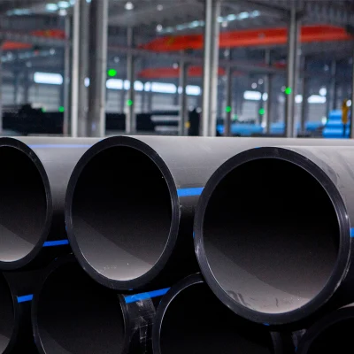  PE100 PN6/16 tubo di scarico in HDPE per alimentazione/sollevamento acqua e sifone Sistema di irrigazione