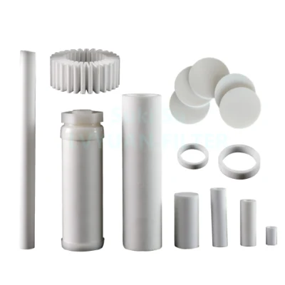  Filtro a disco in polvere PTFE PP PP PE sinterizzato in polietilene OEM Tubo per uso medico petrolio gas acqua industria chimica