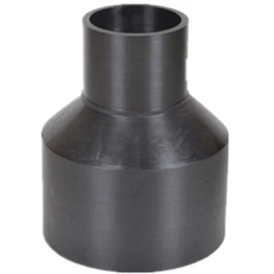 Raccordo per tubi di saldatura in plastica di alta qualità raccordo di fusione di testa in PE Raccordo per tubi di fusione con attacco in HDPE raccordo per tubi di pressione in HDPE per Alimentazione idrica SDR13.6 e SDR17