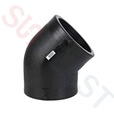 PE100 PE80 pozzetto d&prime;acqua flessibile tubo nero linea blu HDPE Tubi