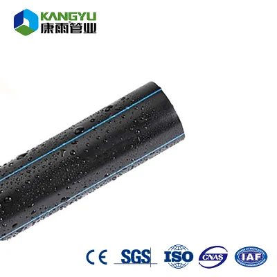  Tubo in plastica Pn8 tubo in HDPE di diametro grande di 315 mm a basso costo SDR21 per trasmissione di acqua grezza, applicazioni di acqua potabile e municipali