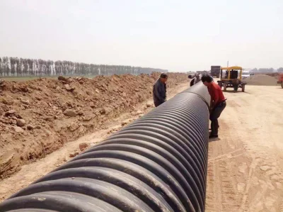 Cina Produttore Double-Wall corrugato pioggia liquame tubo HDPE alta resistenza