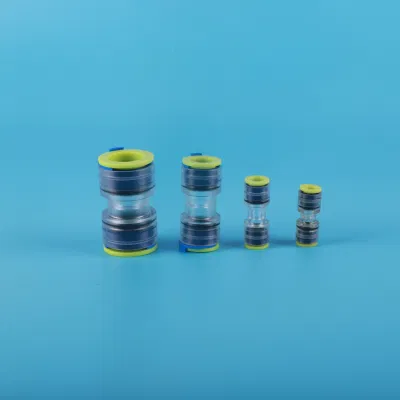  Connettore diritto per microdotto per cavi in fibra ottica per HDPE per uso sotterraneo Collegamento del fascio di tubi e condotti