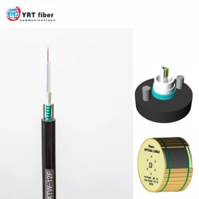  Cavo in fibra ottica a singolo passaggio per esterni con fibra G652D HDPE Giacca GYXTW