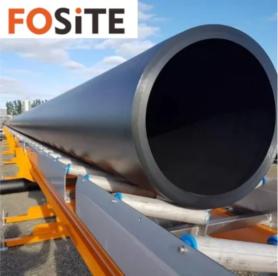  HDPE PE PE 100 polietilene ad alta densità fango galleggiante Gas di sabbia petrolio dragante Dredge Mining Supply Pipe