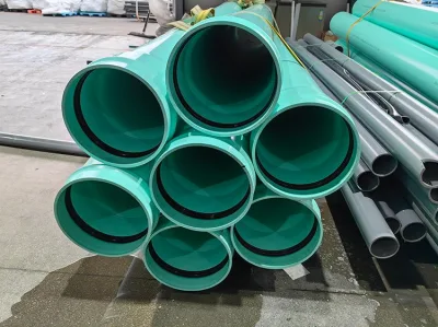 D-3034 F-679 4-7/8&quot; 6&quot; presa campanaria SDR26/PS115 Diamond Sewer in PVC Tubo