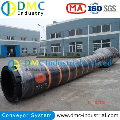 UHMW-PE HDPE PE1000 polietilene ad alta densità fango galleggiante Slurrysand Dragaggio tubo di scarico acqua