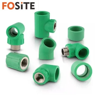 Raccordo per tubi PPR ad alta pressione 100% materia prima 20-160 mm Tubo PPR in PPR di colore blu per approvvigionamento di acqua
