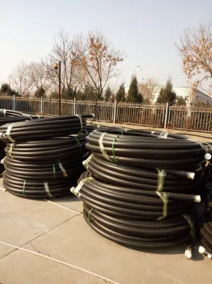 Tubi in plastica per acqua in HDPE (100m un rotolo) per irrigazione agricola