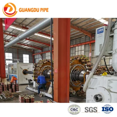 Plastica HDPE/PE pressione tubo acqua composito acciaio rete rinforzata Tubo