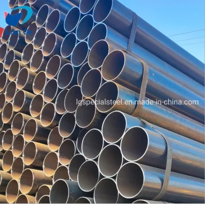 A106 Sch40 rettangolare rotondo quadrato zincato a caldo/DIP MS ferro GI acciaio al carbonio dolce senza saldatura LSAW ERW Nero saldato a molla Produttori di tubi per gas a pozzo petrolifero