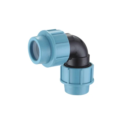 Plastica ad alta pressione PP compressione rapida raccordo per tubi in HDPE per Irrigazione che inciampano