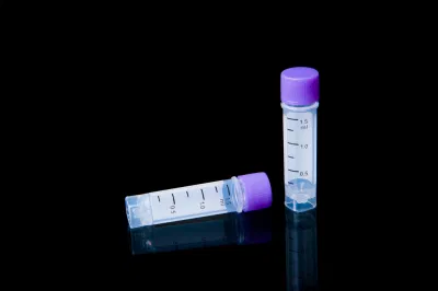 Provetta per analisi monouso da laboratorio in PP provetta criogenica da 1,5 ml con vite Provetta criogenica in plastica per fiale CA P Cryo
