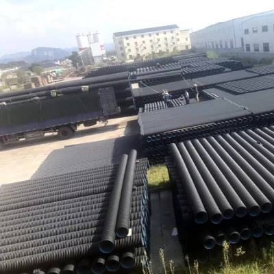 Cina Produttore Double-Wall corrugato pioggia liquame tubo HDPE alta resistenza
