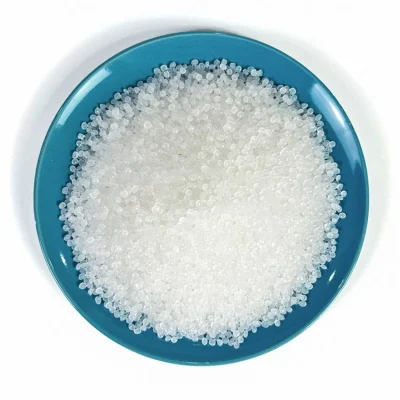 Granuli plastica resina HDPE polietilene ad alta densità vergine HDPE riciclato PE100 PE80 materiale pellicola di origine naturale grado luogo