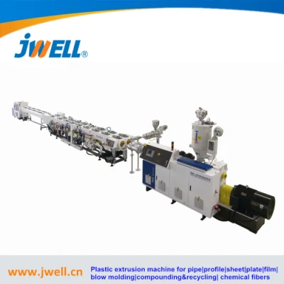 Linea di produzione di tubi a tubo singolo e a doppio filamento in HDPE