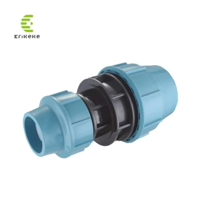 Raccordi in PP a erogazione rapida dei campioni in omaggio raccordi a compressione in HDPE per Irrigazione di alimentazione di acqua