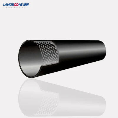  Tubo in acciaio inox rinforzato con rete a rete SDR11 tubo in acciaio composito scheletro per Acqua chimica