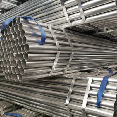  China Shengteng Brand tubo in acciaio rotondo pre-galvanizzato in produzione Linea