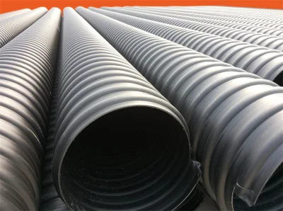 Tubo corrugato a doppia parete in HDPE da 1000 mm per fogne sanitarie Produttore