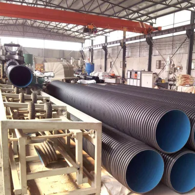 Tubo in plastica da 300 mm soffietto a parete singolo tubo corrugato 4 pollici Prezzo tubo in HDPE