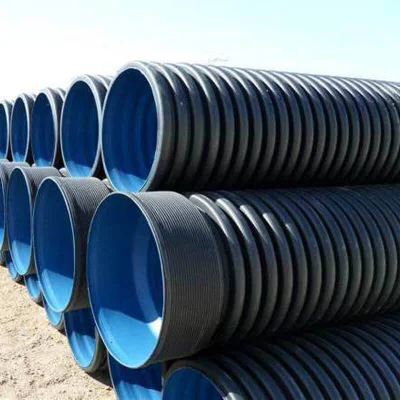 Tubo in plastica da 300 mm soffietto a parete singolo tubo corrugato 4 pollici Prezzo tubo in HDPE