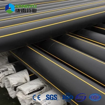 Tubo per gas in HDPE grado PE100 dimensioni personalizzate per il trasporto di gas Dalla Cina