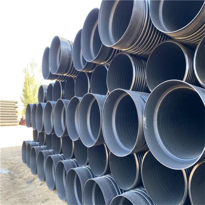 Tubo corrugato a doppia parete in HDPE da 1000 mm per fogne sanitarie Produttore