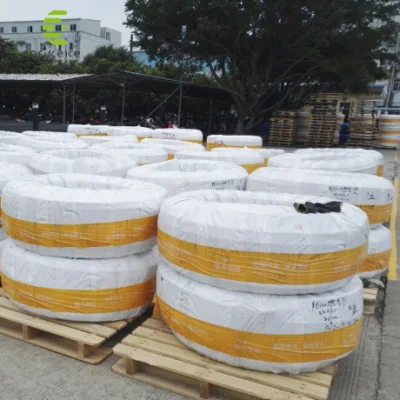 Irrigazione nera tubi in polietilene a banda blu linea rossa gialla Agricoltura principali rotoli di tubi d&prime;acqua PE Prezzi