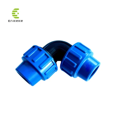Raccordi in PP a erogazione rapida dei campioni in omaggio raccordi a compressione in HDPE per Irrigazione di alimentazione di acqua